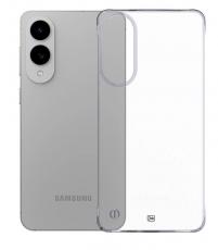 Силиконовый чехол для Samsung S25 Edge прозрачный