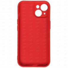 BoraSCO чехол с микрофиброй для iPhone 15 red