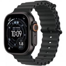 Apple Watch Ultra 3 49mm Titanium Case with Ocean Band black/black