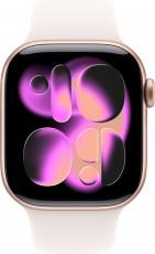 Apple Watch Series 11 46mm Aluminum Case with Sport Band rose gold/light blush (размер M/L)