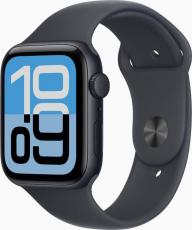 Купить Apple Watch SE 3 2025 44mm Aluminium Case with Sport Band (S/M) midnight: цена 26950 ₽ в СПб – интернет-магазин Центр Связи Apple Watch SE 3 2025 44mm Aluminium Case with Sport Band (S/M) midnight