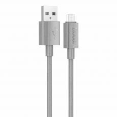 Купить Hoco кабель X107 USB - micro USB gray: цена 400 ₽ в СПб – интернет-магазин Центр Связи Hoco кабель X107 USB - micro USB gray