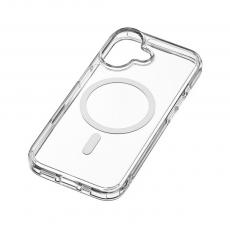 чехол накладка Clear Case Magsafe iPhone 17 прозрачный