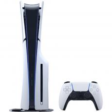 Купить Sony PlayStation 5 Slim 1TB SSD (с дисководом) (CFI-2116) white: цена 48500 ₽ в СПб – интернет-магазин Центр Связи Sony PlayStation 5 Slim 1TB SSD (с дисководом) (CFI-2116) white