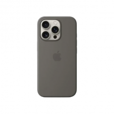 Купить Apple iPhone 16 Pro Max Silicone Case с MagSafe (MYYV3) stone gray: цена 6990 ₽ в СПб – интернет-магазин Центр Связи Apple iPhone 16 Pro Max Silicone Case с MagSafe (MYYV3) stone gray