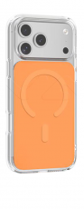 VAWI Clear Case Magsafe для iPhone 17 Pro Max orange