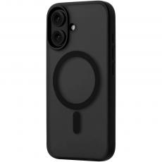 uBear Cloud Mag case iPhone 16 (CS427BL61MT-124M) black