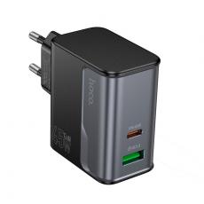 Купить Hoco СЗУ CS75A 70W black: цена 2000 ₽ в СПб – интернет-магазин Центр Связи Hoco СЗУ CS75A 70W black