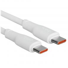 Hoco Кабель X93 USB-C to USB-C 240W 1m white