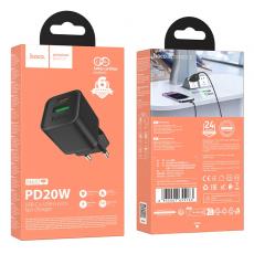 Hoco СЗУ N65 20W black купить по цене 1500 рублей в СПб – интернет-магазин Центр Связи Hoco СЗУ N65 20W black