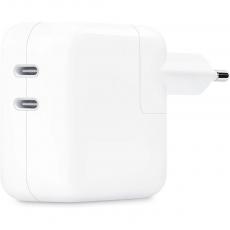 Apple Dual USB-C Port 35W Power Adapter (MW2K3) white