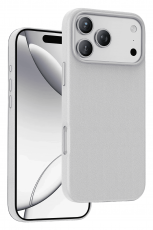 Keephone Leather Case Peekaboo MagSafe для Apple iPhone 17 Pro white